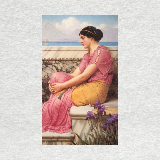 Absence Makes the Heart Grow Fonder by John William Godward by Classic Art Stall